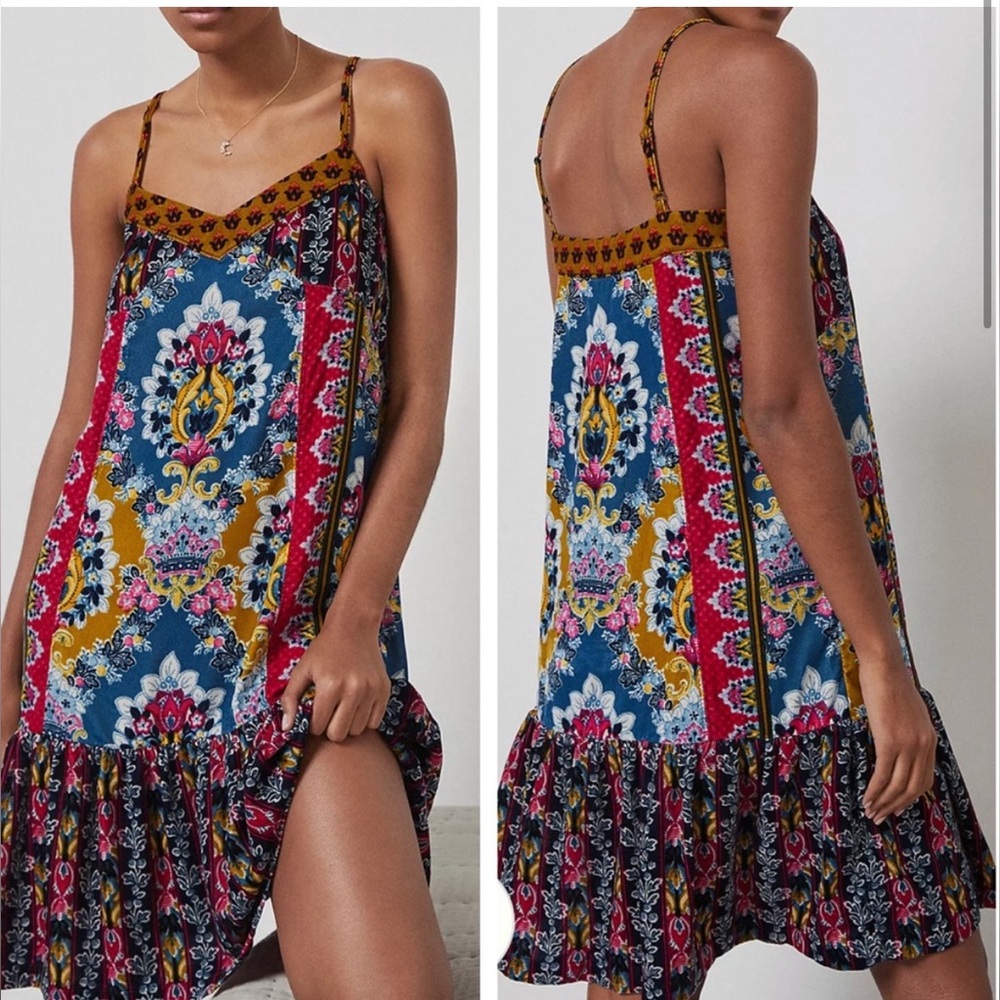 Anthropologie Zadie Luxurious Velvet Slip Dress XS